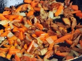 Пшоняна каша з грибами - рецепт з фото (каша) Пшоняна каша з грибами - рецепт з фото