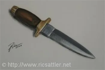 Малюємо ніж пастеллю, мистецтво малювати (малювати) Малюємо ніж пастеллю, мистецтво малювати
