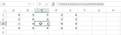 Редагування формул масиву в excel (excel) Редагування формул масиву в excel