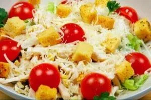 Салат цезар з куркою, рецепт, домашній, класичний, фото, соус (салат цезар з куркою) Салат цезар з куркою, рецепт, домашній, класичний, фото, соус