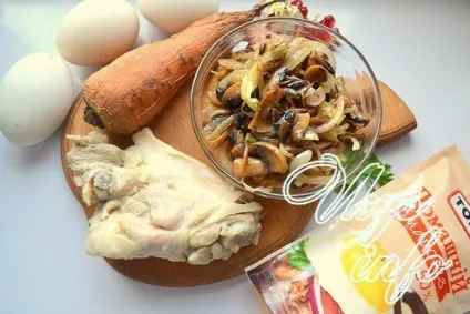 Салат «казка» рецепт з фото крок за кроком (курка) Салат «казка» рецепт з фото крок за кроком