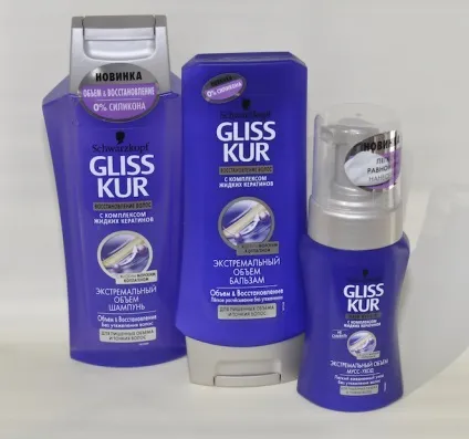 Шампунь Гліс курей (gliss kur) для волосся з кератином, для обсягу, з екстрактом бурштину, шовку, (волосся) Шампунь Гліс курей (gliss kur) для волосся з кератином, для обсягу, з екстрактом бурштину, шовку,