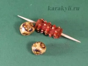 Скользящий вузол для прикрас, каракулі