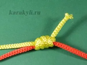 Скользящий вузол для прикрас, каракулі
