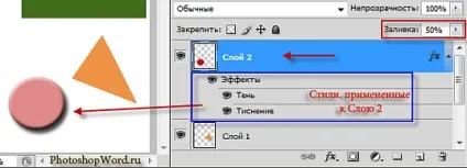 Шари в photoshop