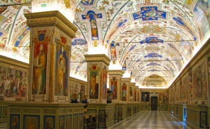 Сикстинська капела, Ватикан, рим - фрески Мікеланджело, розписи (Сикстинська капела опис) Сикстинська капела, Ватикан, рим - фрески Мікеланджело, розписи