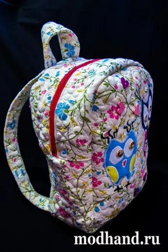Зшити дитячий рюкзак своїми руками, модний handmade (верхній край кишені) Зшити дитячий рюкзак своїми руками, модний handmade