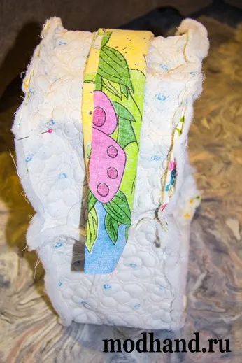 Зшити дитячий рюкзак своїми руками, модний handmade (верхній край кишені) Зшити дитячий рюкзак своїми руками, модний handmade