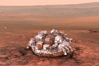 Ставка на червоне, публікації, навколо світу (NASA JPL-Caltech Univ Arizona) Ставка на червоне, публікації, навколо світу