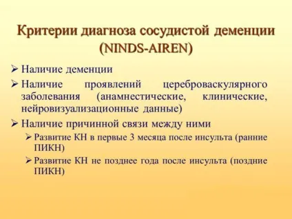 Судинна деменція - що це таке, причини, симптоми, лікування, термін життя, прогнози (судинна) Судинна деменція - що це таке, причини, симптоми, лікування, термін життя, прогнози
