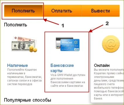 Способи поповнення зарплатної карти (поповнення) Способи поповнення зарплатної карти