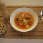 Свинина запечена в фользі з сиром і помідорами (сиром) Свинина запечена в фользі з сиром і помідорами
