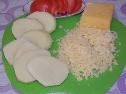 Свинина з картоплею під сиром в духовці (духовці) Свинина з картоплею під сиром в духовці