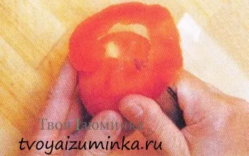 Прикраси для столу з овочів (допомоги гострого ножа) Прикраси для столу з овочів