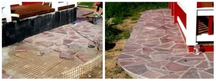 Пристрій вимощення навколо будинку своїми руками, варіанти і техніка виконання (правильна вимощення) Пристрій вимощення навколо будинку своїми руками, варіанти і техніка виконання