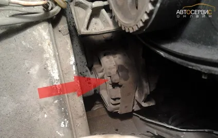Заміна шківа приводу генератора на передньопривідних автомобілях ваз і лада, ремонт авто