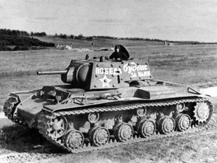 Знай наших! Кв-1 в поодинці воював з дивізією німців (наших) Знай наших! Кв-1 в поодинці воював з дивізією німців