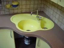 Кутове миття для кухні - матеріали, фото, розміри, рекомендації кутове