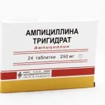 Ампіцилін - інструкція із застосування, відгуки, показання (інструкція) Ампіцилін - інструкція із застосування, відгуки, показання