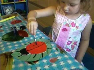 Аплікації з крупи