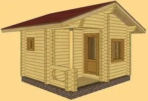 Лазні з оциліндрованих колод, проекти і основні переваги (проекти) Лазні з оциліндрованих колод, проекти і основні переваги
