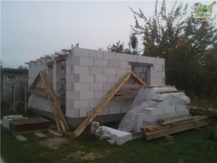 Баня з газосилікатних блоків особистий досвід будівництва корисні поради (блоку плитку плюс) Баня з газосилікатних блоків особистий досвід будівництва корисні поради