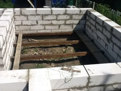 Баня з газосилікатних блоків відео-інструкція як побудувати своїми руками, особливо