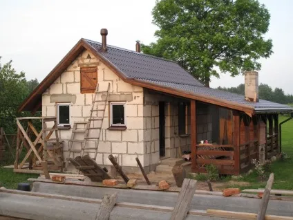 Лазні з газосилікатних блоків своїми руками відгуки, фото (блоків) Лазні з газосилікатних блоків своїми руками відгуки, фото