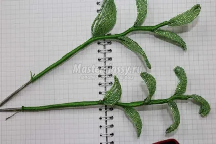 Бісерна композиція - клематис - посмішка танцю (композиції з бісеру своїми руками) Бісерна композиція - клематис - посмішка танцю