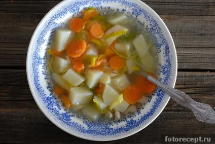 Швидкий і легкий суп з курки з овочами, прості рецепти (легкий) Швидкий і легкий суп з курки з овочами, прості рецепти