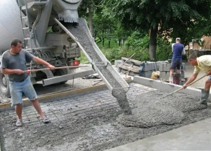 Бетон для фундаменту заміського приватного будинку