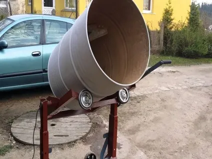 Бетономішалка своїми руками креслення, відео, будматеріали (редуктор) Бетономішалка своїми руками креслення, відео, будматеріали