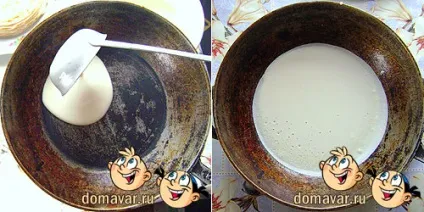 Млинці на молоці рецепт