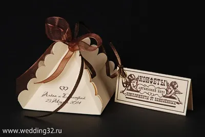 Бонбоньєрки своїми руками - весільний путівник в Артемівську (руками) Бонбоньєрки своїми руками - весільний путівник в Артемівську