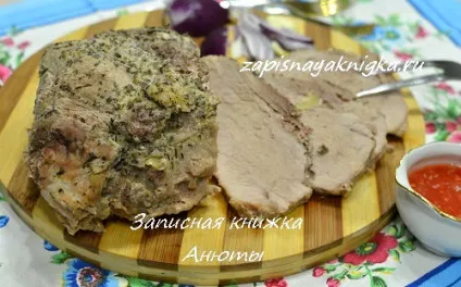 Буженина домашня в мультиварці