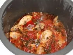 Чахохбілі з курки в мультиварці (чахохбілі) Чахохбілі з курки в мультиварці