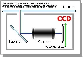 Ccd або cis технології сканерів