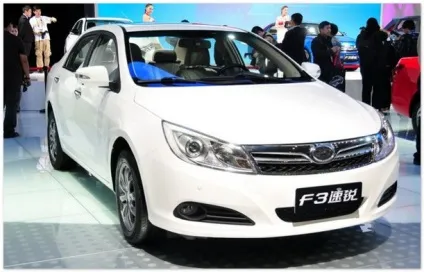 Byd f3 огляд, ціна, фото, характеристики (огляд) Byd f3 огляд, ціна, фото, характеристики