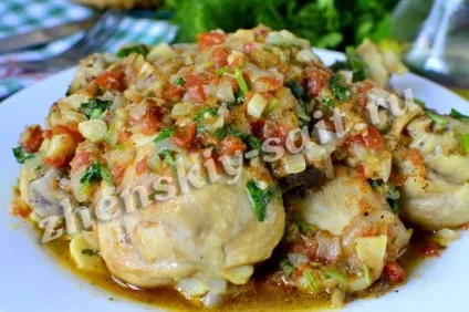 Чахохбілі з курки в мультиварці рецепт з фото (Поларіс, Редмонд, Панасонік) (Редмонд) Чахохбілі з курки в мультиварці рецепт з фото (Поларіс, Редмонд, Панасонік)