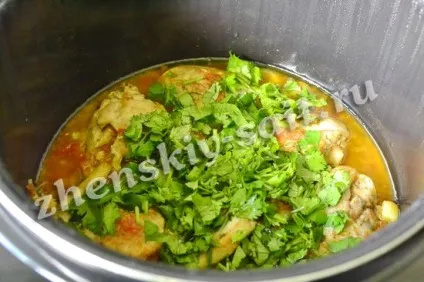 Чахохбілі з курки в мультиварці рецепт з фото (Поларіс, Редмонд, Панасонік) (курки) Чахохбілі з курки в мультиварці рецепт з фото (Поларіс, Редмонд, Панасонік)