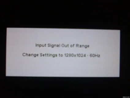 Чорний екран і помилка input signal out of range - уроки counter strike (signal) Чорний екран і помилка input signal out of range - уроки counter strike