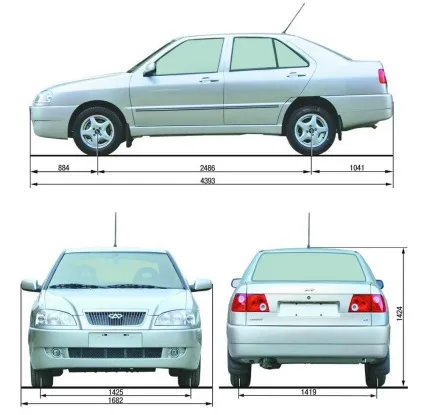 Chery amulet - багатоликий китаєць (chery) Chery amulet - багатоликий китаєць