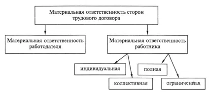 Що означає визначення «матеріальна відповідальність працівника» (матеріальна) Що означає визначення «матеріальна відповідальність працівника»