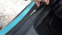 Установка сабвуфера в Opel Corsa 5D corsa