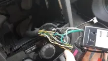Установка сабвуфера в Opel Corsa 5D установка