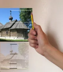 Урок з малюнку №7 вертикалі