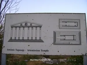 Чудо світу - храм Артеміди в Ефесі, докладний путівник по Мармаріс (храм Артеміди в Ефесі) Чудо світу - храм Артеміди в Ефесі, докладний путівник по Мармарису