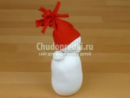 Cнеговік своїми руками популярні ідеї з фото (міліметрів вигляді бахроми) Cнеговік своїми руками популярні ідеї з фото