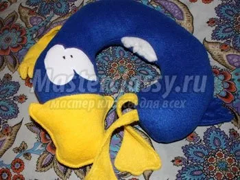 Декоративна дорожня подушка своїми руками (дорожня) Декоративна дорожня подушка своїми руками
