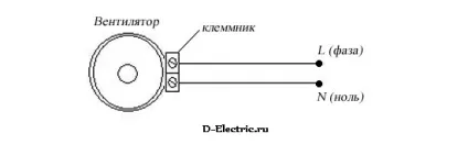 D-electric підключення вентилятора, приватний електрик в с-Петербурзі